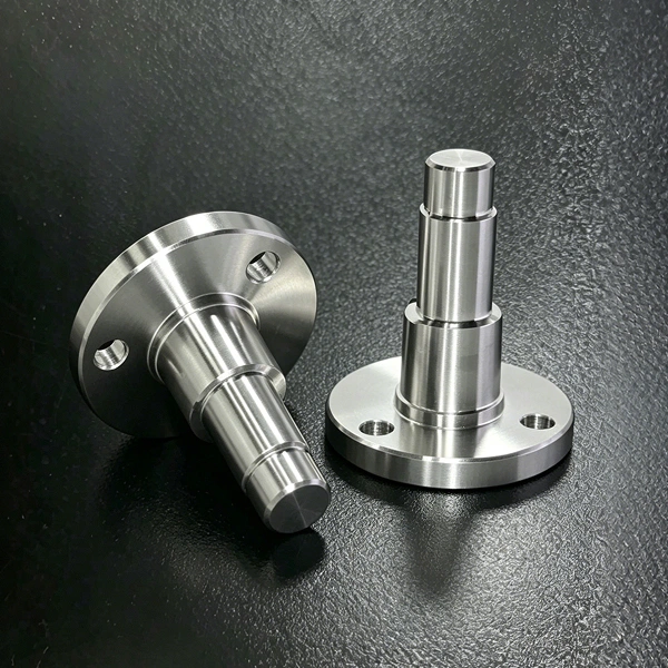 flanged stepped shaft