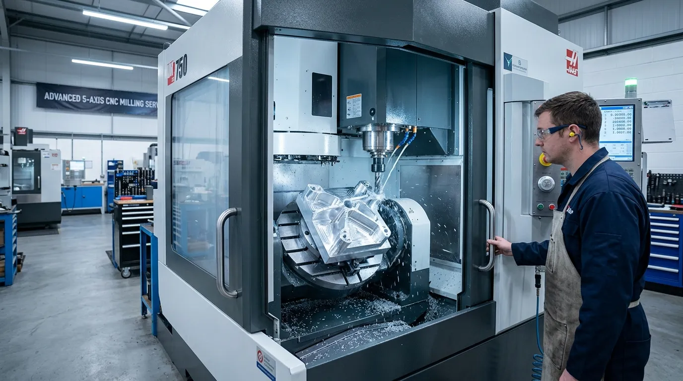 5 axis CNC milling services