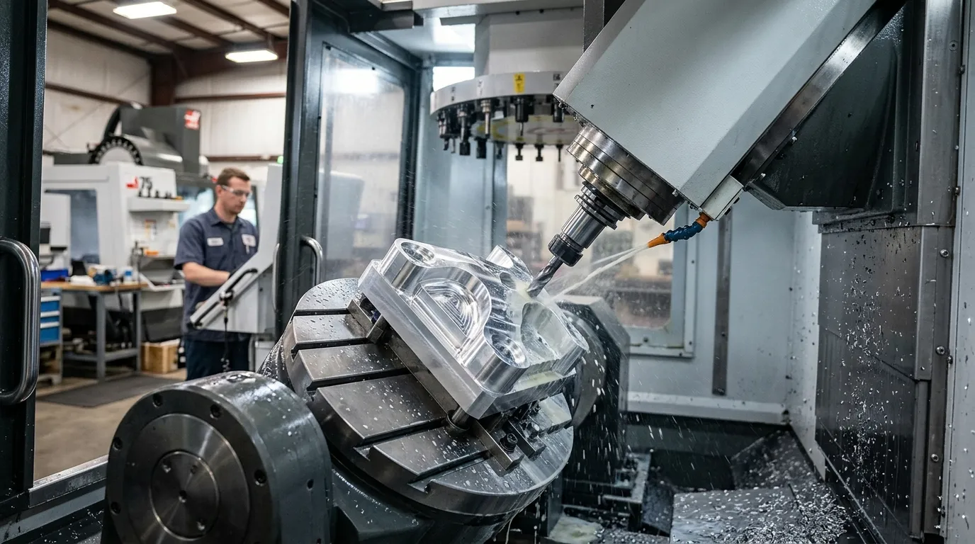 5 axis CNC milling services