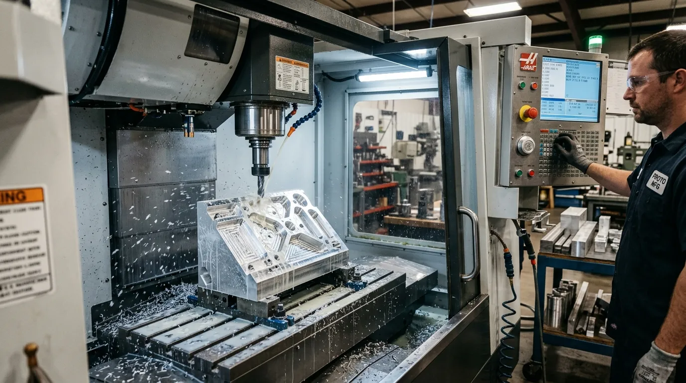 CNC machining for custom metal parts