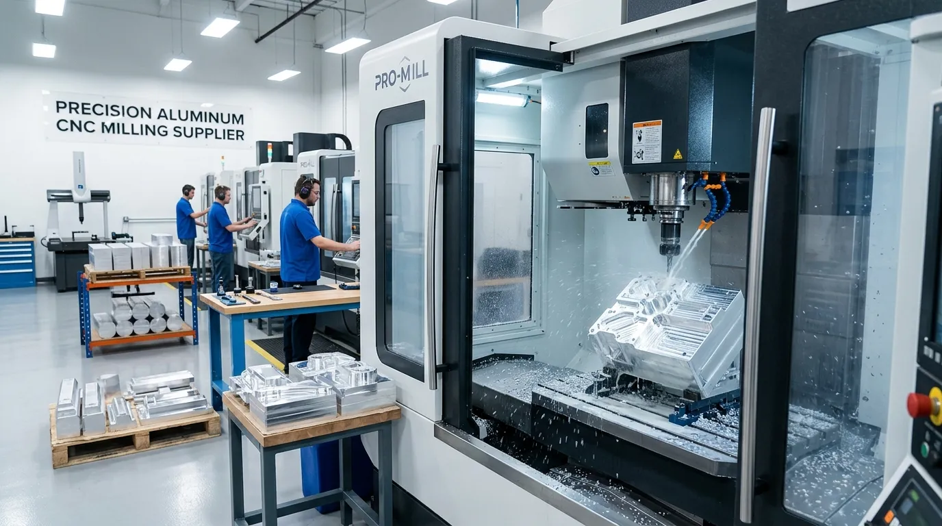 aluminum precision CNC milling supplier