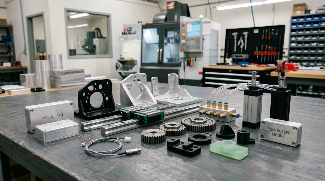 custom automation equipment parts