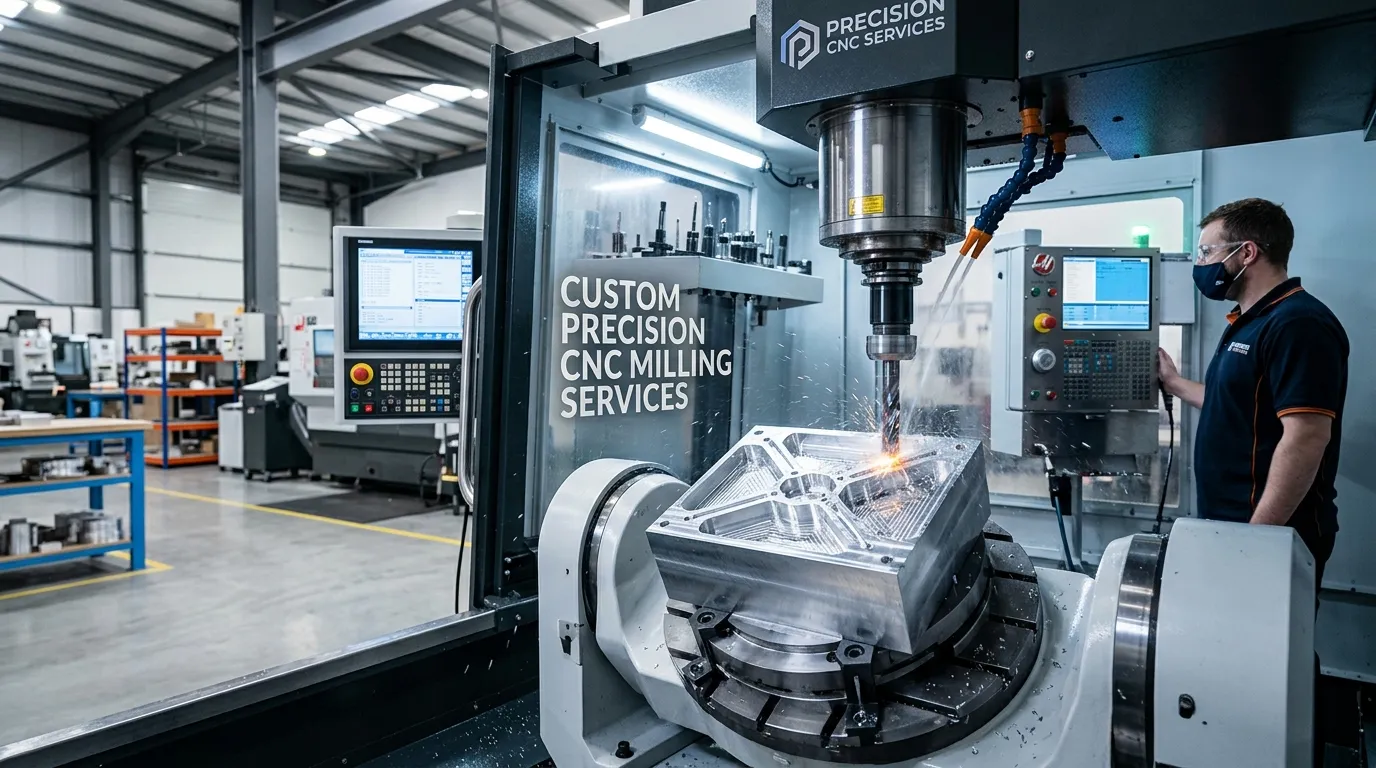 custom precision CNC milling services