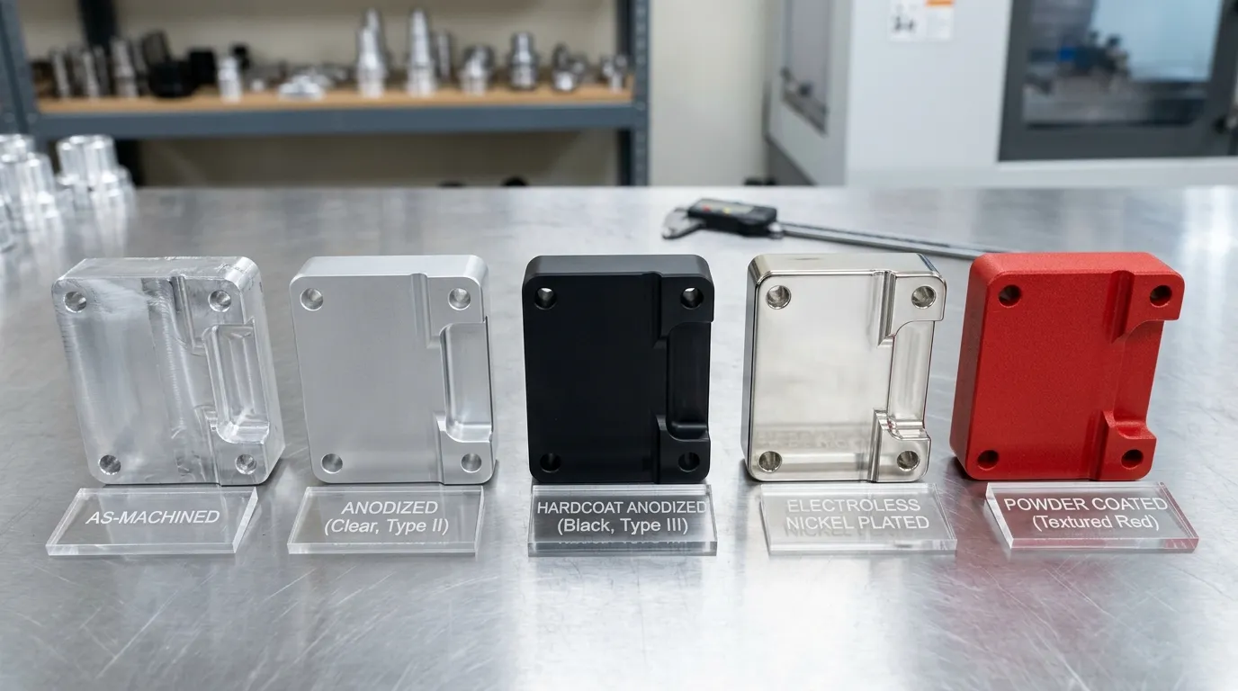 finishing services for machined parts