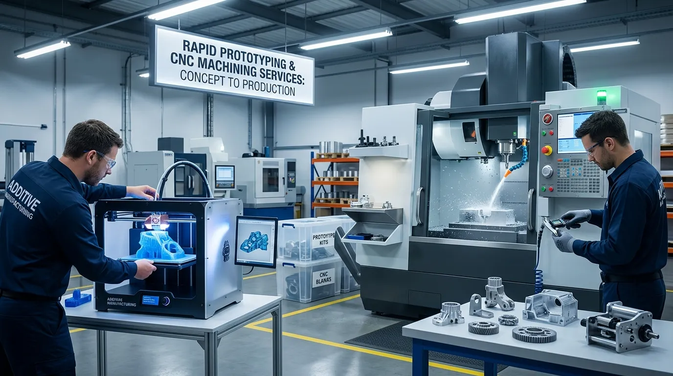 rapid prototyping and CNC machining services