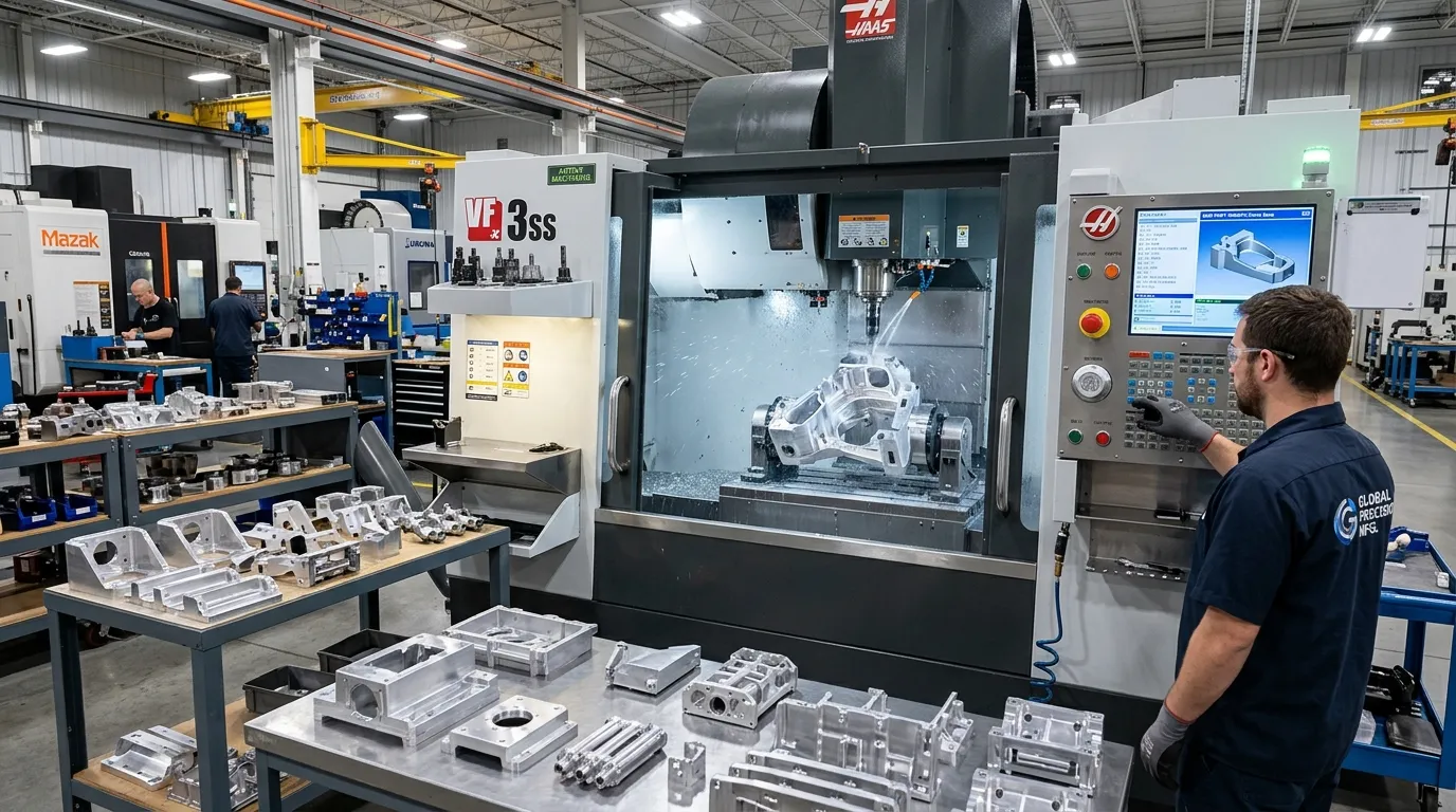 robotics and automation parts machining