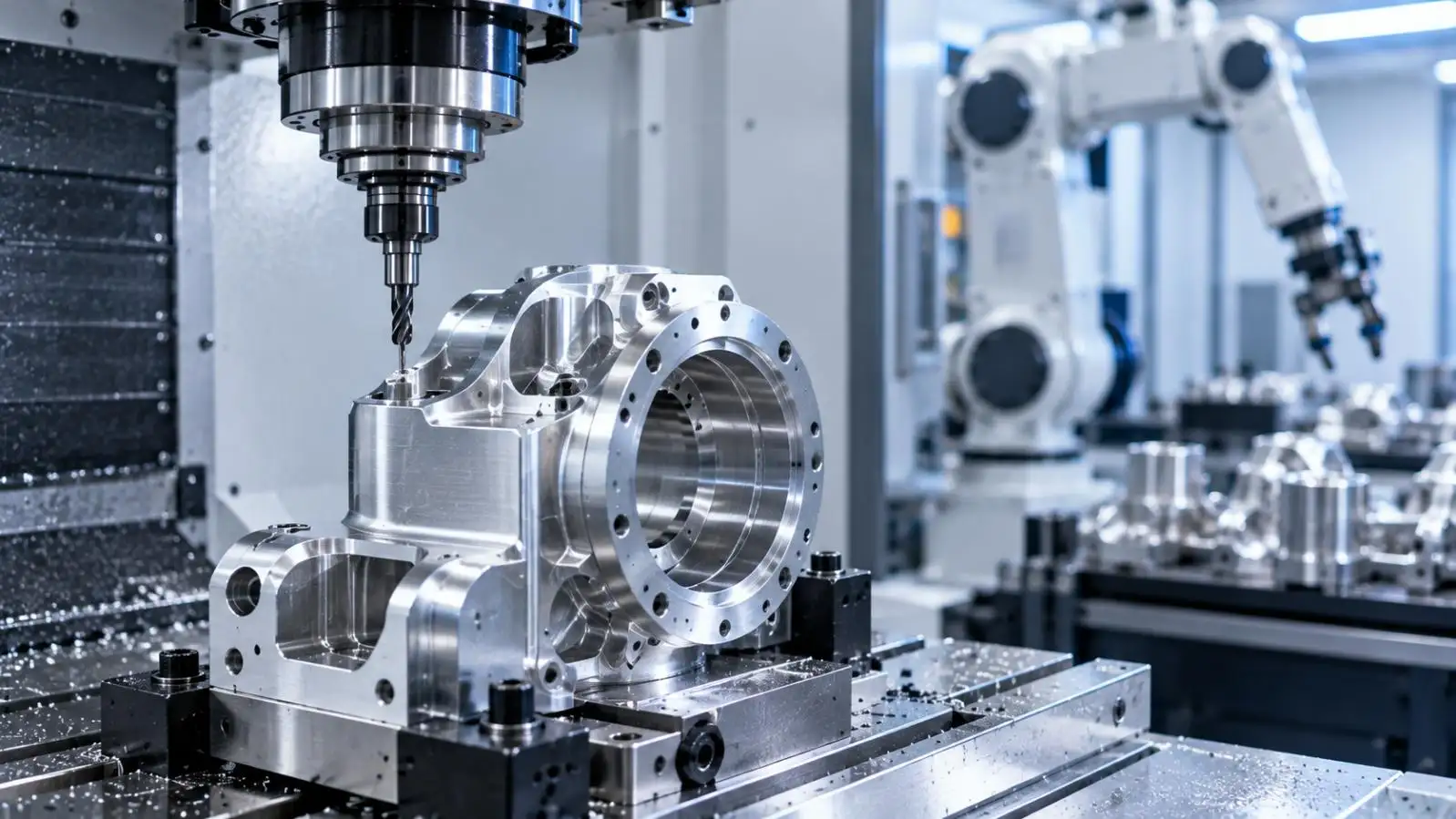 CNC Machining Robotic Parts