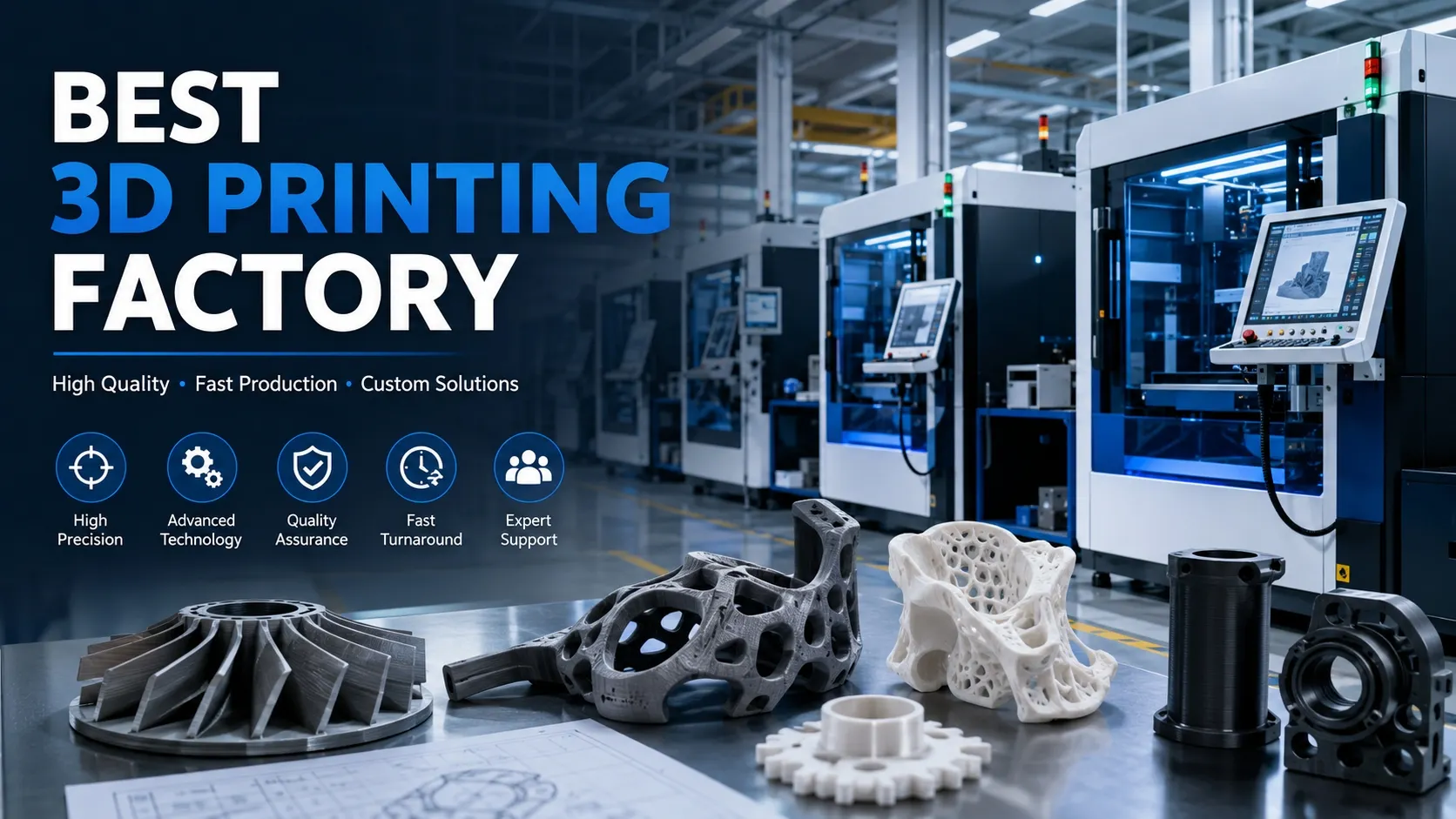 best 3D printing factory