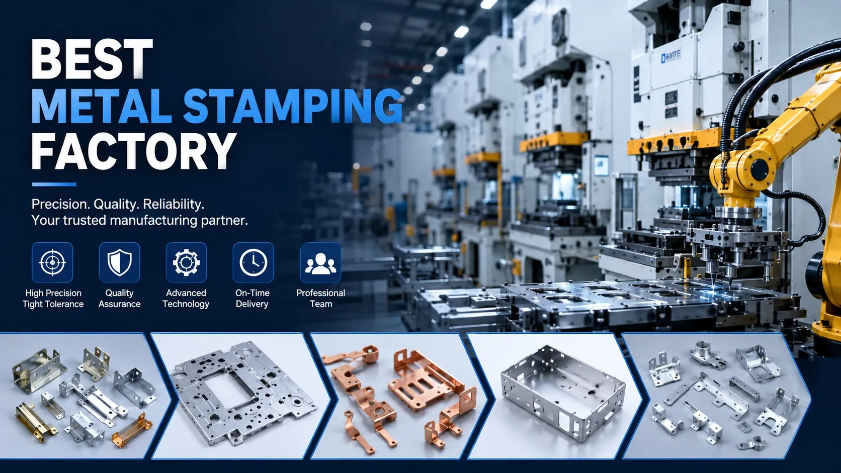 best metal stamping factory