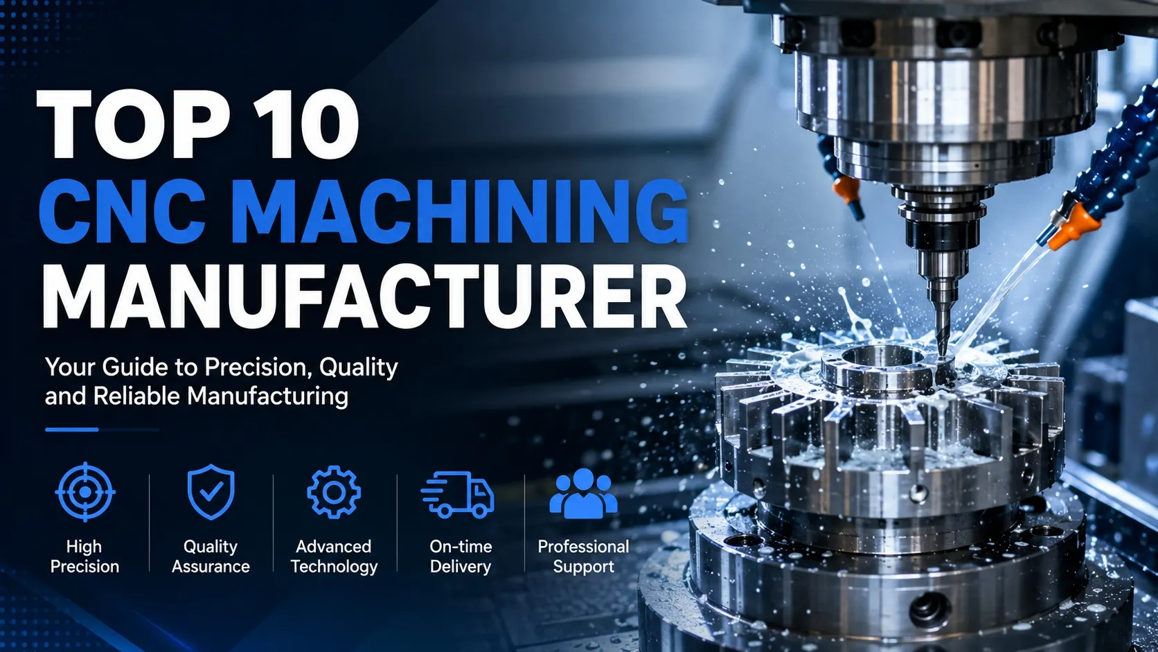 top 10 CNC machining manufacturer